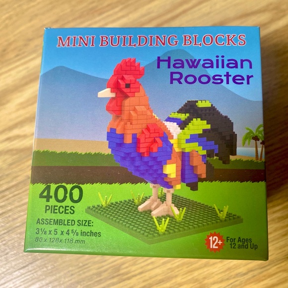 Rare! Hawaiian Rooster legos new in sealed box NWT - Picture 1 of 6